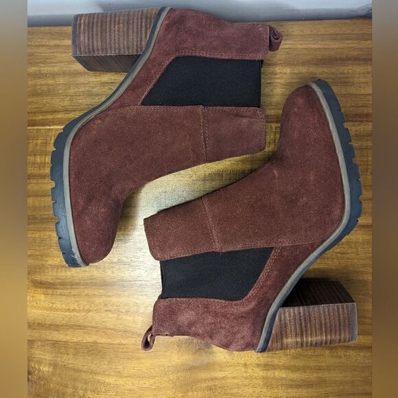 Crevo Booties 8 ½ Whimsigoth Academia Preppy Street Elevated Chic Neutral Boho - Picture 7 of 8